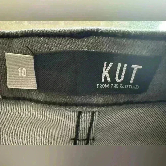 Kut From The Kloth High Rise Elizabeth Ankle Staight Leg (436) - Picture 16 of 16